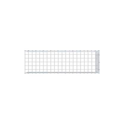 Gabião Tipo 4 100 cm x 30 cm x 30 cm (C x A x P), malhagem 5 cm x 5 cm, anel C