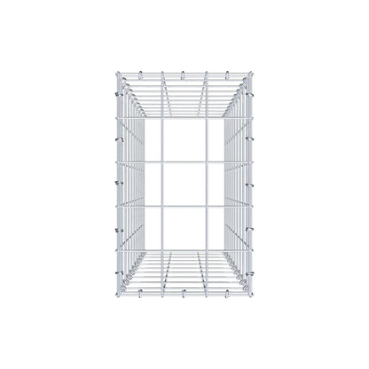 Gabião Tipo 3 100 cm x 30 cm x 50 cm (C x A x P), malhagem 10 cm x 10 cm, anel C
