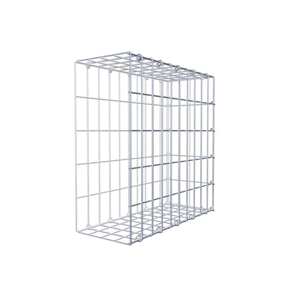 Anbaugabione Typ 2 50 cm x 50 cm x 20 cm, Maschenweite 5 cm x 10 cm, C-Ring