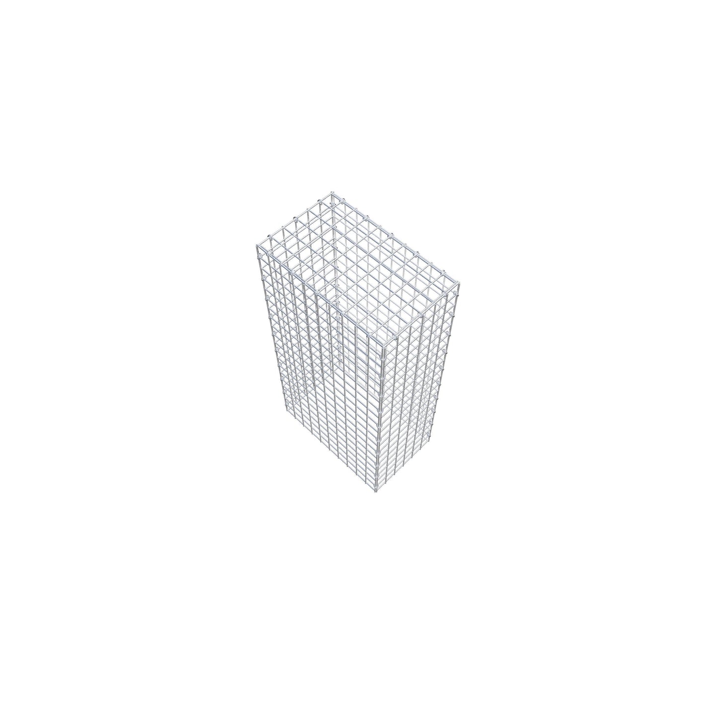 Fourche rapportée type 3 100 cm x 50 cm x 30 cm (L x H x P), mailles 5 cm x 5 cm, anneau en C
