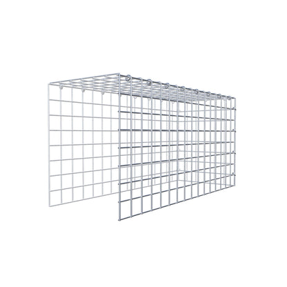 Gabião Tipo 4 80 cm x 40 cm x 30 cm (C x A x P), malhagem 5 cm x 5 cm, anel C