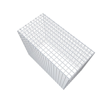 Gavión complementario de tipo 3 100 cm x 80 cm x 50 cm (L x A x P), malla 5 cm x 5 cm, anillo en C