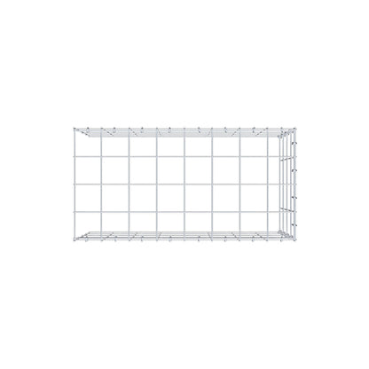 Gabião Tipo 4 80 cm x 40 cm x 40 cm (C x A x P), malhagem 10 cm x 10 cm, anel C