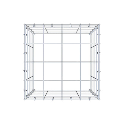 Fourche rapportée type 3 40 cm x 40 cm x 40 cm (L x H x P), mailles 10 cm x 10 cm, anneau C