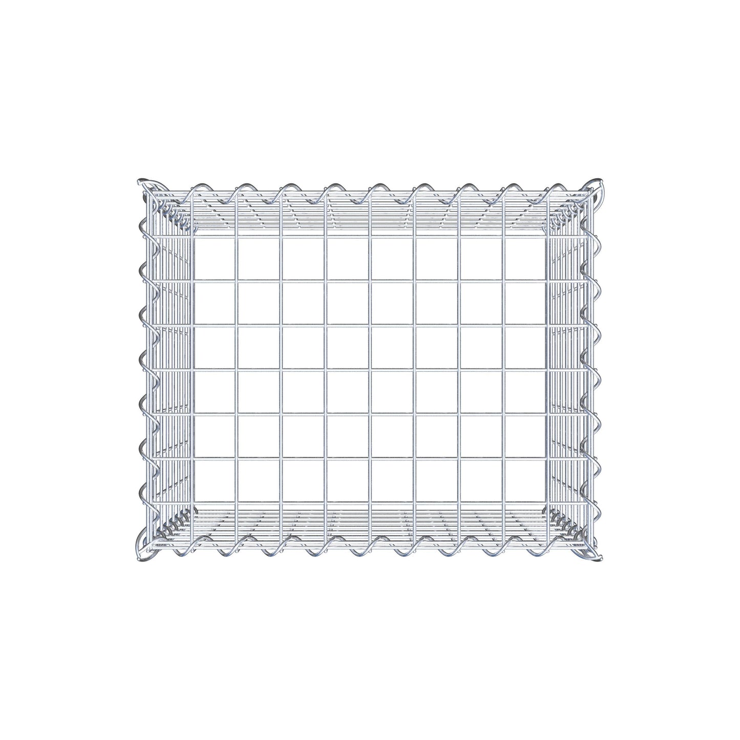 Extra gabion typ 3 50 cm x 40 cm x 40 cm (L x H x D), maskstorlek 5 cm x 5 cm, spiral