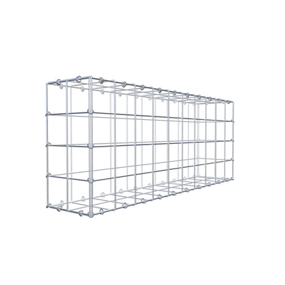 Gabião 100 cm x 40 cm x 20 cm (C x A x P), malhagem 10 cm x 10 cm, anel C