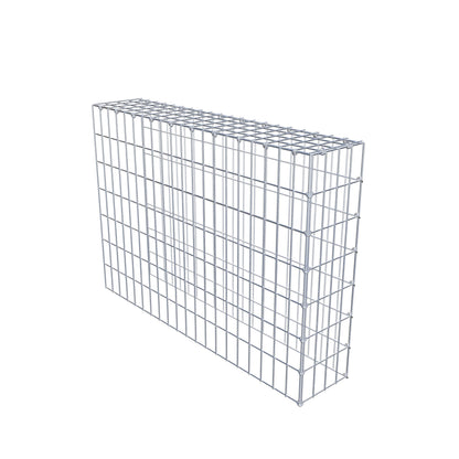 Gavión complementario de tipo 4 100 cm x 70 cm x 20 cm (L x A x P), malla 5 cm x 10 cm, anillo en C