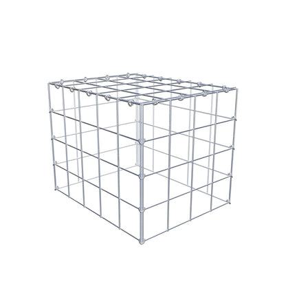 Gabião Tipo 3 50 cm x 40 cm x 40 cm (C x A x P), malhagem 10 cm x 10 cm, anel C