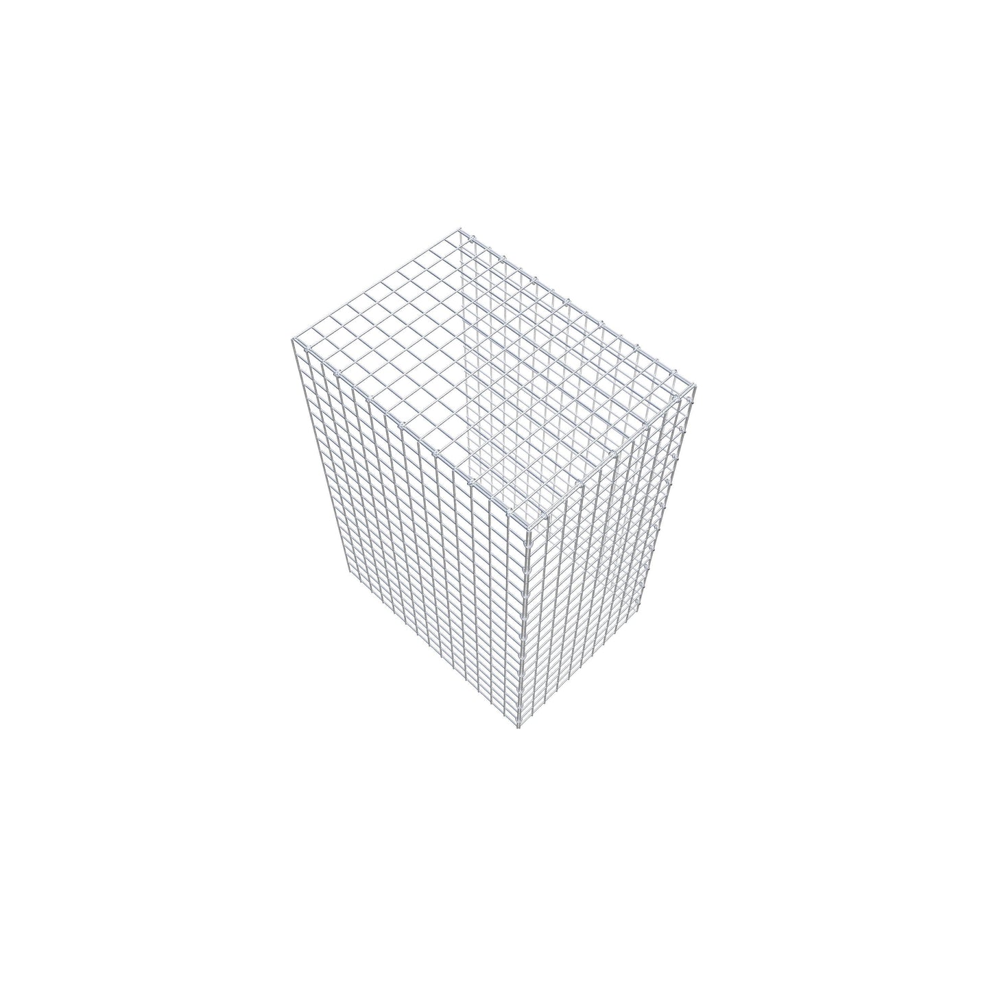 Gabião Tipo 4 100 cm x 70 cm x 50 cm (C x A x P), malhagem 5 cm x 5 cm, anel C