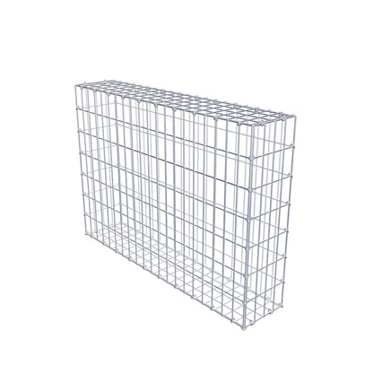 Gabbione 100 cm x 70 cm x 20 cm (L x H x P), maglia 5 cm x 10 cm, anello a C