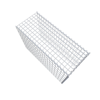 Gabion rapporté type 4 100 cm x 70 cm x 40 cm (L x H x P), mailles 5 cm x 10 cm, spirale