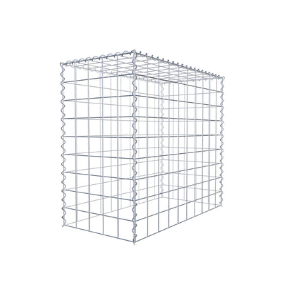 Gavión complementario tipo 3 100 cm x 90 cm x 50 cm (L x A x P), malla 10 cm x 10 cm, espiral