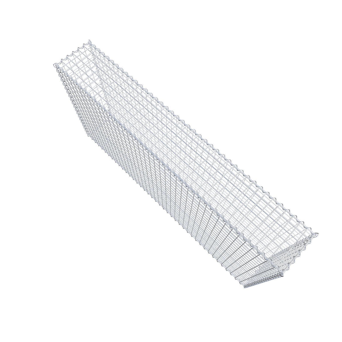 Gabione 200 cm x 100 cm x 30 cm (L x H x T), Maschenweite 5 cm x 5 cm, Spirale