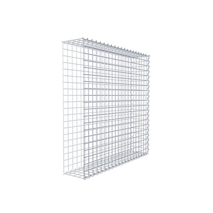 Anbaugabione Typ 2 100 cm x 100 cm x 20 cm (L x H x T), Maschenweite 5 cm x 5 cm, Spirale