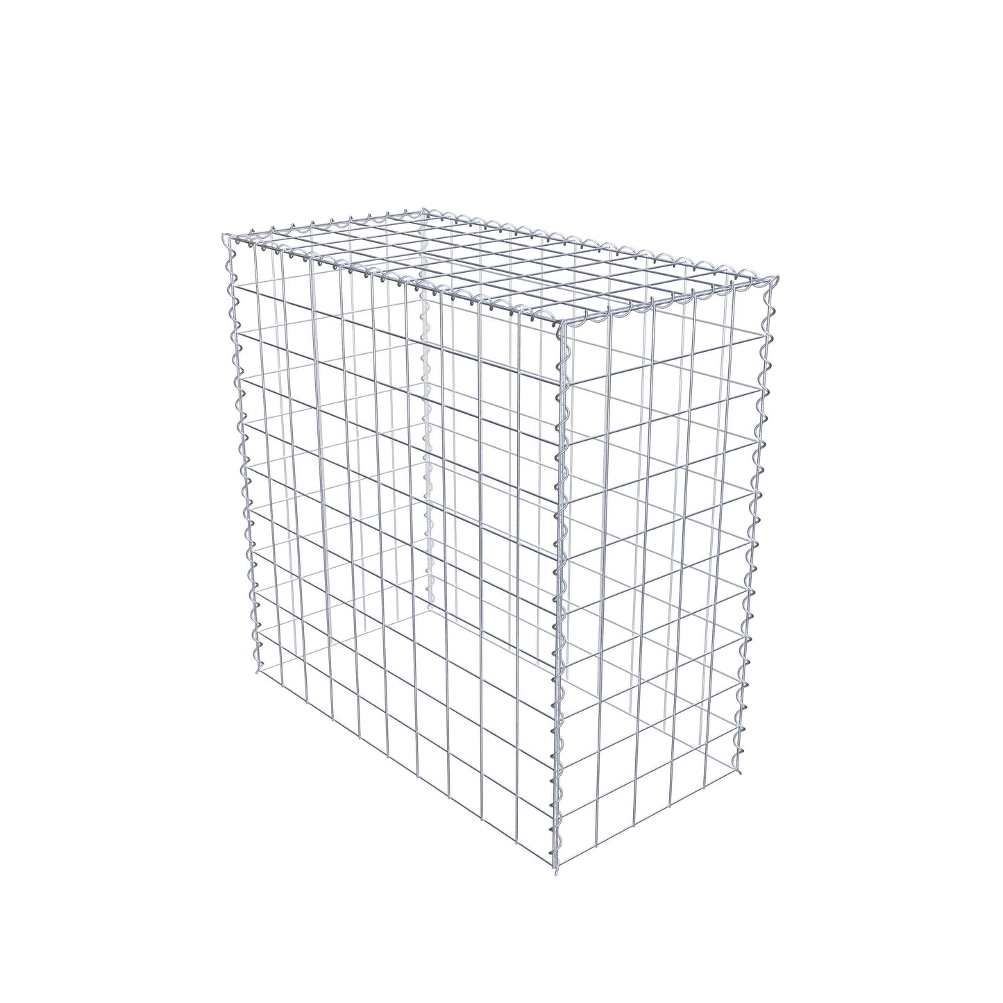 Gavión complementario tipo 3 100 cm x 100 cm x 50 cm (L x A x P), malla 10 cm x 10 cm, espiral