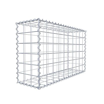 Gabião 100 cm x 60 cm x 30 cm (C x A x P), malhagem 10 cm x 10 cm, espiral