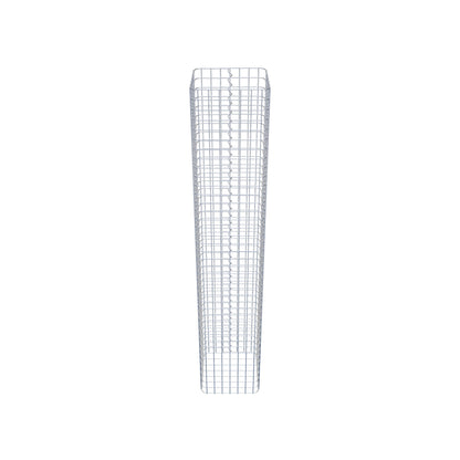 Colonna di gabbioni, angolare 37 cm x 37 cm, alta 200 cm, MW 5 cm x 5 cm