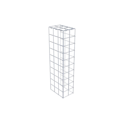 Extra gabion typ 4 100 cm x 30 cm x 20 cm (L x H x D), maskstorlek 10 cm x 10 cm, C-ring