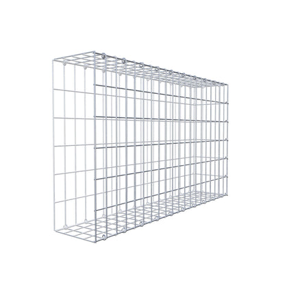 Anbaugabione Typ 2 100 cm x 60 cm x 20 cm, Maschenweite 5 cm x 10 cm, C-Ring