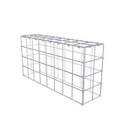 Gabião Tipo 3 80 cm x 40 cm x 20 cm (C x A x P), malhagem 10 cm x 10 cm, anel C