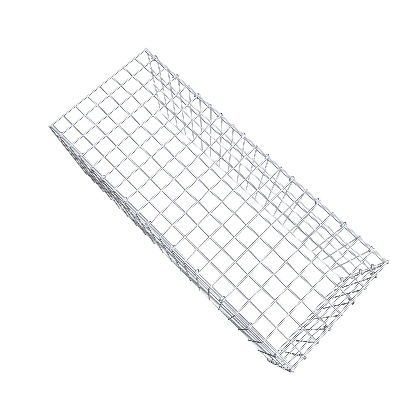 Gabião tipo 4 100 cm x 40 cm x 40 cm (C x A x P), malhagem 5 cm x 10 cm, anel C