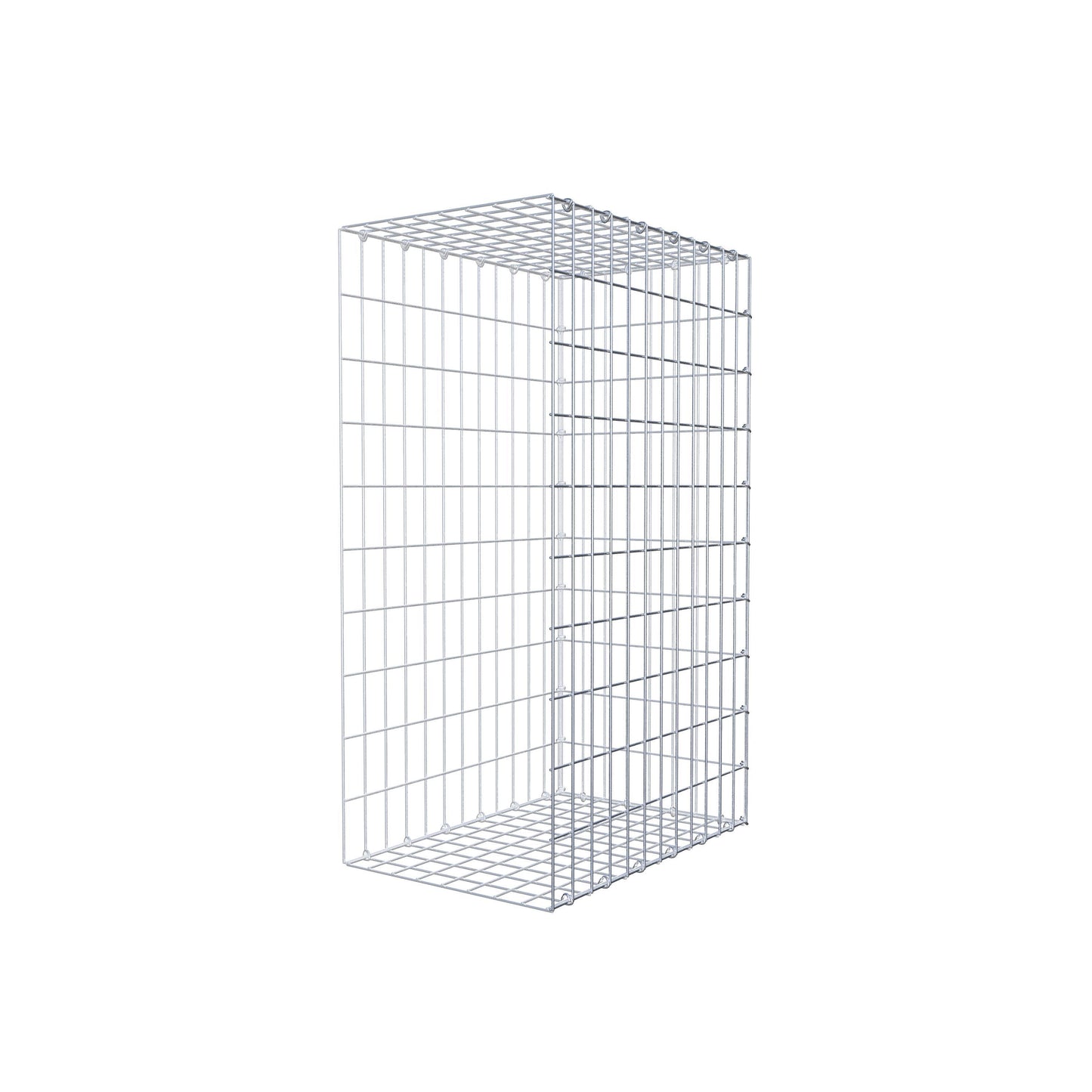 Anbaugabione Typ 2 100 cm x 60 cm x 40 cm, Maschenweite 5 cm x 10 cm, C-Ring