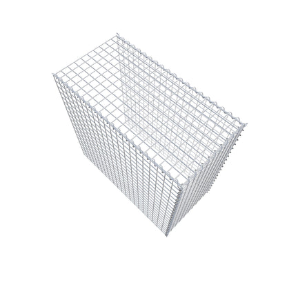 Gabião tipo 4 100 cm x 100 cm x 50 cm (C x A x P), malhagem 5 cm x 5 cm, espiral