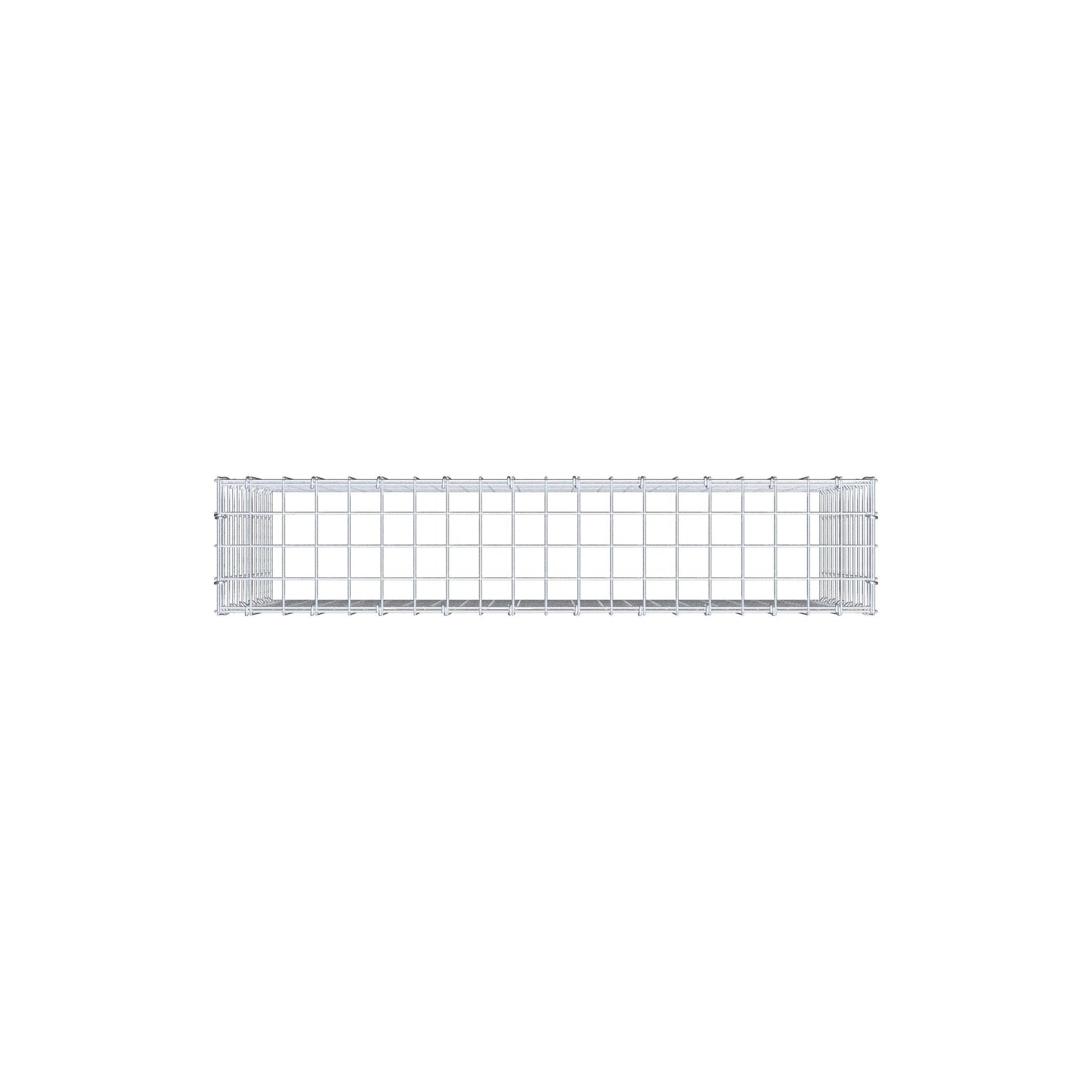 Gavión adicional tipo 3 100 cm x 60 cm x 20 cm (L x A x P), malla 5 cm x 5 cm, anillo en C