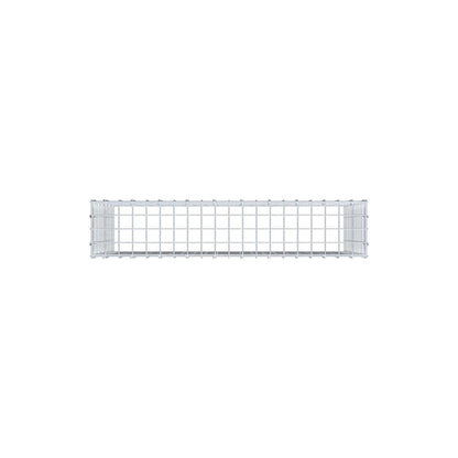 Gavión adicional tipo 3 100 cm x 60 cm x 20 cm (L x A x P), malla 5 cm x 5 cm, anillo en C