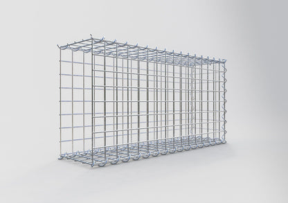 Extra gabion typ 2 80 cm x 40 cm x 20 cm (L x H x D), maskstorlek 5 cm x 5 cm, spiral