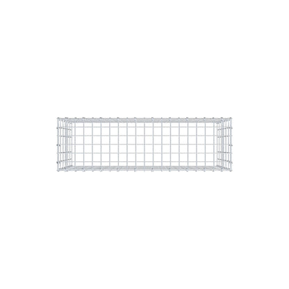 Gabião Tipo 3 100 cm x 60 cm x 30 cm (C x A x P), malhagem 5 cm x 10 cm, anel C