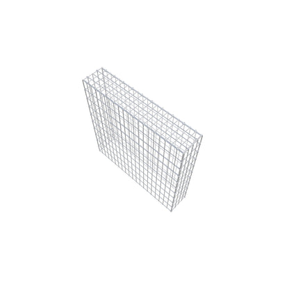 Anbaugabione Typ 3 100 cm x 100 cm x 20 cm (L x H x T), Maschenweite 5 cm x 10 cm, C-Ring