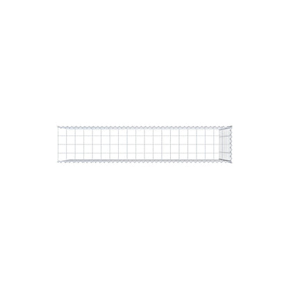 Gabião tipo 4 200 cm x 100 cm x 40 cm (C x A x P), malhagem 10 cm x 10 cm, espiral