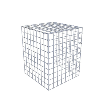 Gabião Tipo 4 50 cm x 40 cm x 40 cm (C x A x P), malhagem 5 cm x 5 cm, anel C