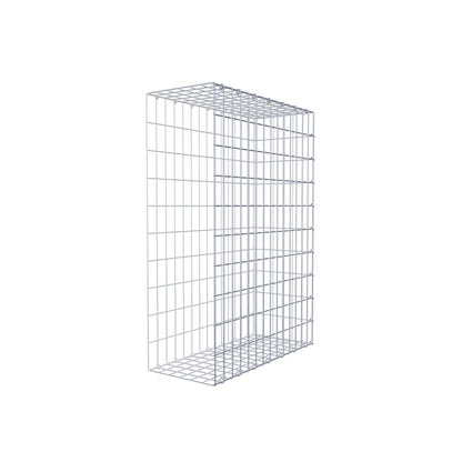 Gabião tipo 2 100 cm x 70 cm x 30 cm, malhagem 5 cm x 10 cm, anel C