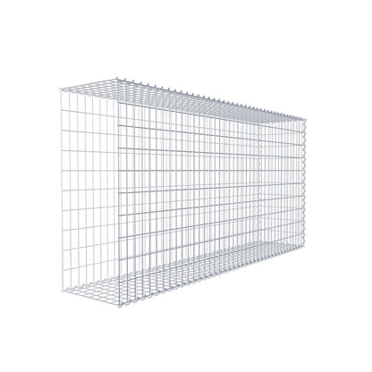 Gabião tipo 2 200 cm x 100 cm x 40 cm (C x A x P), malhagem 5 cm x 10 cm, espiral