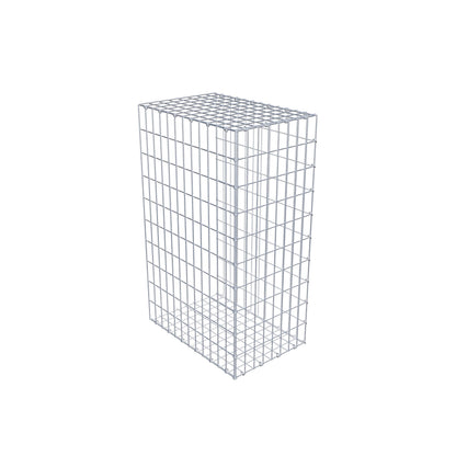 Anbaugabione Typ 2 100 cm x 60 cm x 40 cm, Maschenweite 5 cm x 10 cm, C-Ring
