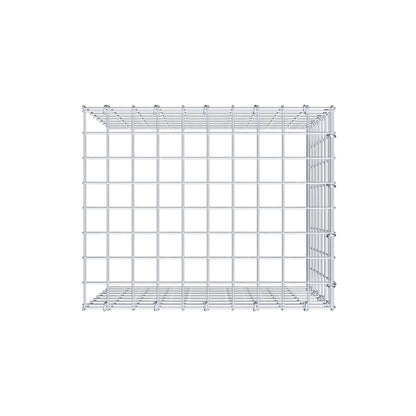Gabião Tipo 4 50 cm x 40 cm x 40 cm (C x A x P), malhagem 5 cm x 5 cm, anel C