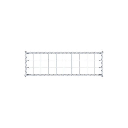 Påväxt gabion typ 3 100 cm x 30 cm x 30 cm (L x H x D), maskstorlek 10 cm x 10 cm, spiral