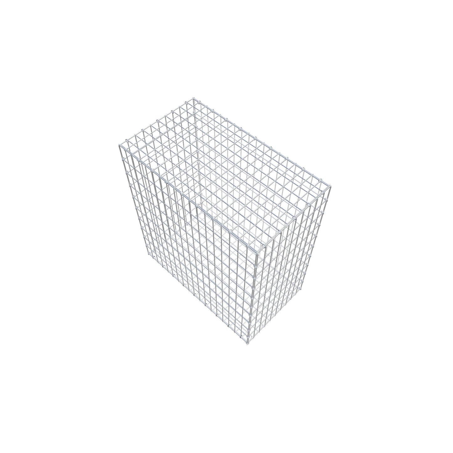 Gabione 100 cm x 90 cm x 50 cm (L x H x T), Maschenweite 5 cm x 10 cm, C-Ring