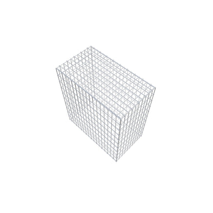 Gabione 100 cm x 90 cm x 50 cm (L x H x T), Maschenweite 5 cm x 10 cm, C-Ring