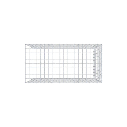 Gabião Tipo 4 100 cm x 90 cm x 50 cm (C x A x P), malhagem 5 cm x 10 cm, anel C