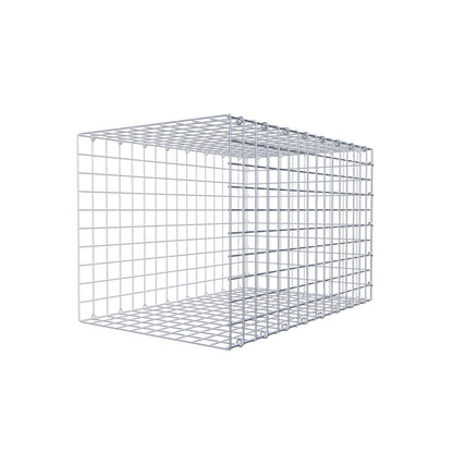 Fourche rapportée type 2 80 cm x 50 cm x 50 cm (L x H x P), mailles 5 cm x 5 cm, anneau C