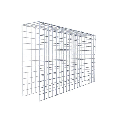 Gavión complementario de tipo 4 100 cm x 60 cm x 20 cm (L x A x P), malla 5 cm x 5 cm, anillo en C