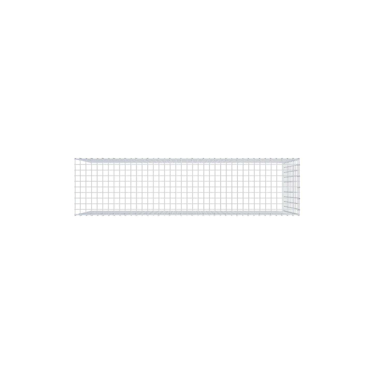 Gabião Tipo 4 200 cm x 100 cm x 50 cm (C x A x P), malhagem 5 cm x 10 cm, anel C