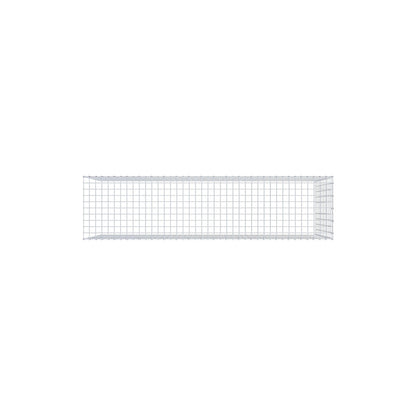 Gabião Tipo 4 200 cm x 100 cm x 50 cm (C x A x P), malhagem 5 cm x 10 cm, anel C