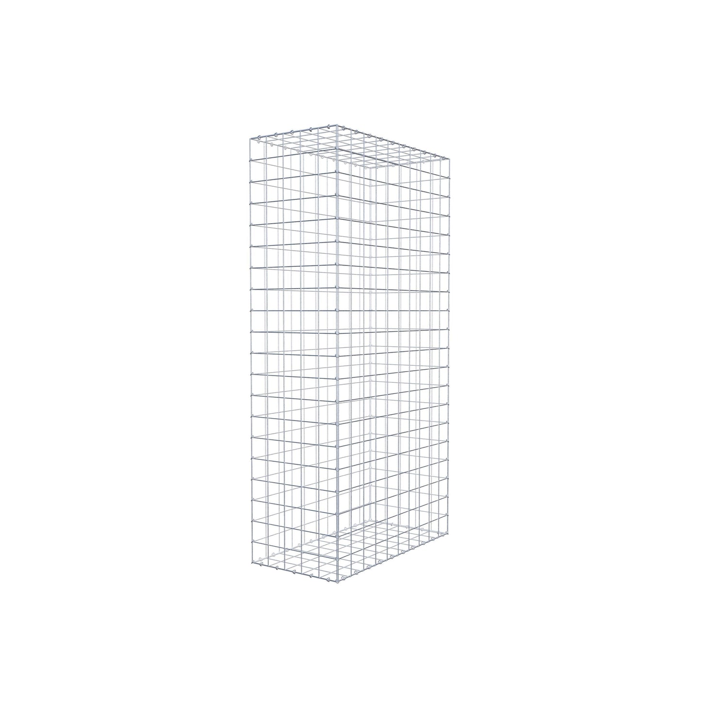 Gavión 200 cm x 100 cm x 50 cm (L x A x P), malla 10 cm x 10 cm, anillo en C