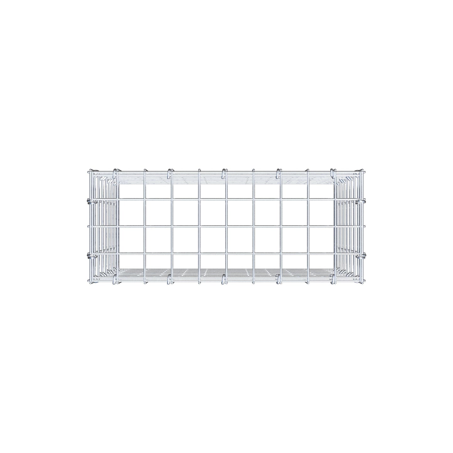 Toegevoegde pool type 3 50 cm x 40 cm x 20 cm (L x H x D), maaswijdte 5 cm x 5 cm, C-ring