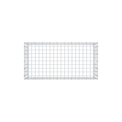 Gabião tipo 3 100 cm x 40 cm x 50 cm (C x A x P), malhagem 5 cm x 10 cm, anel C