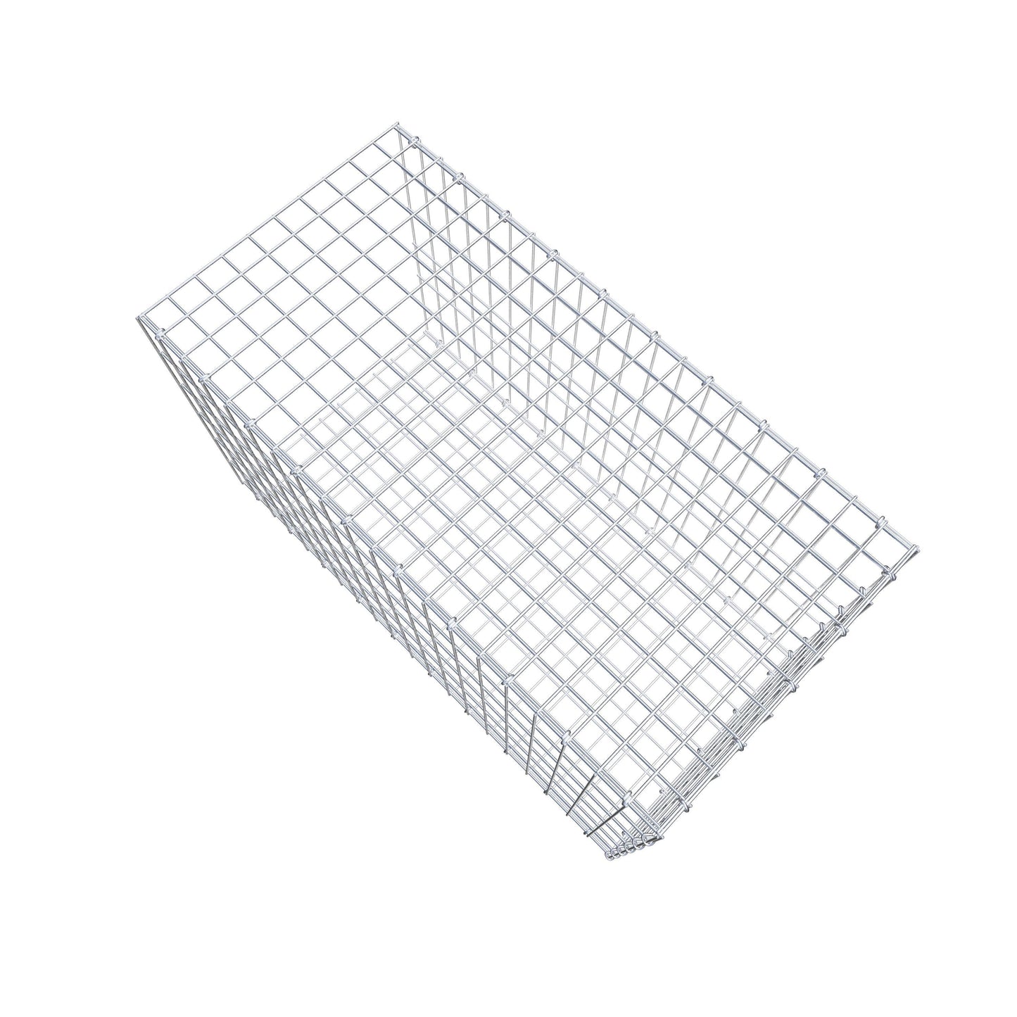 Gabião tipo 2 100 cm x 60 cm x 50 cm, malhagem 5 cm x 10 cm, anel C